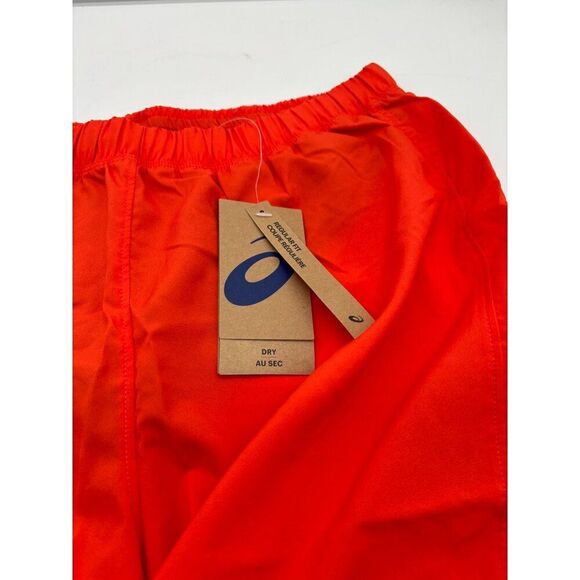ASICS Men's Ready-Set 7In Shorts, Cherry Tomato, Sz. M - Picture 6 of 10